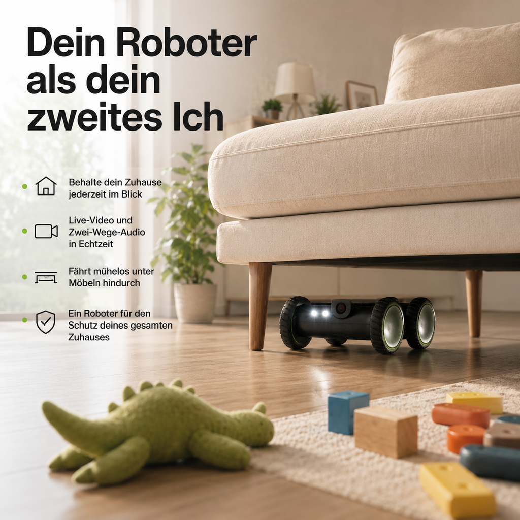 Geländegängiger ferngesteuerter Roboter